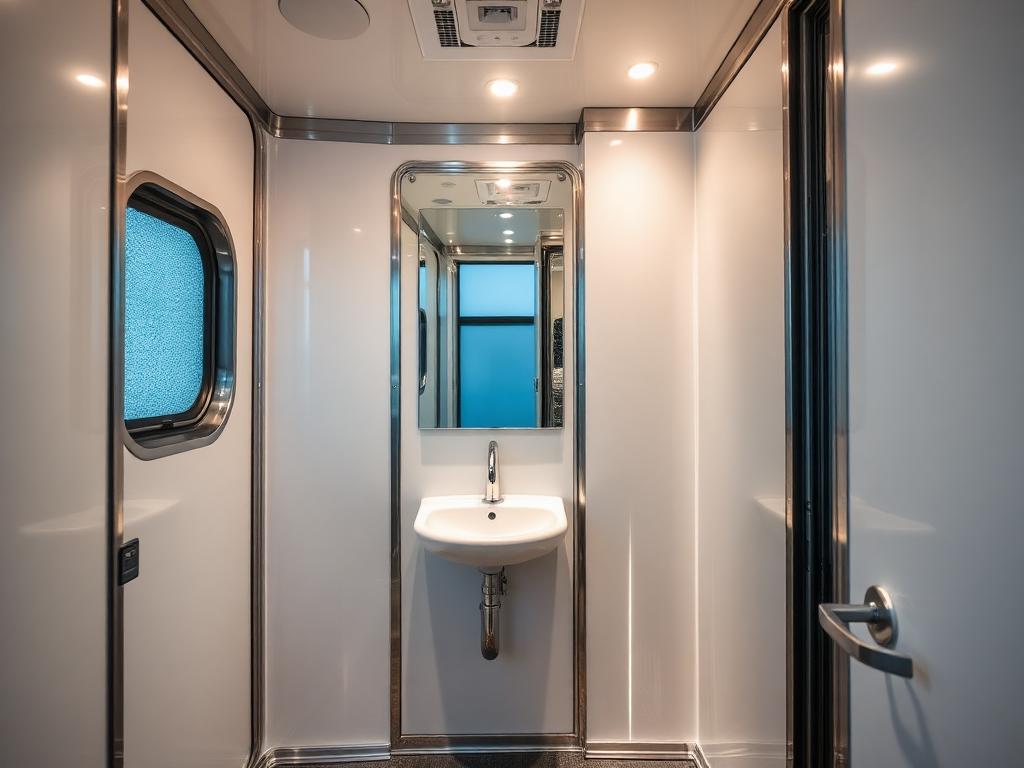 Luxury Restroom Trailers in Salem, IN